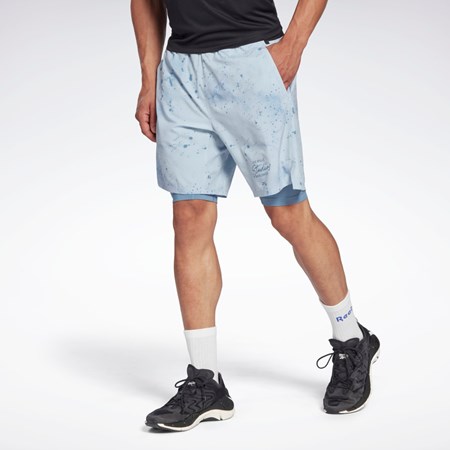 Reebok Les Mills® Strength Two-in-One Shorts Šedé | WGPEC4602