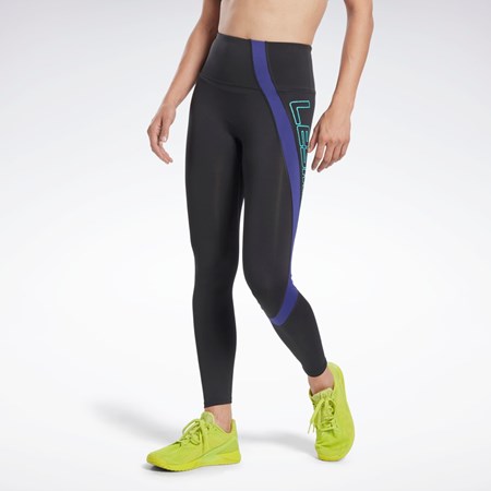 Reebok Les Mills® Vector Leggings Černé | GAOMK8042