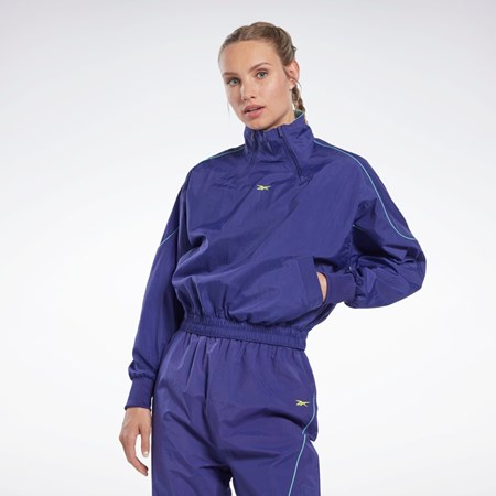 Reebok Les Mills® Woven Cover-Up Fialové | WIMQJ7215