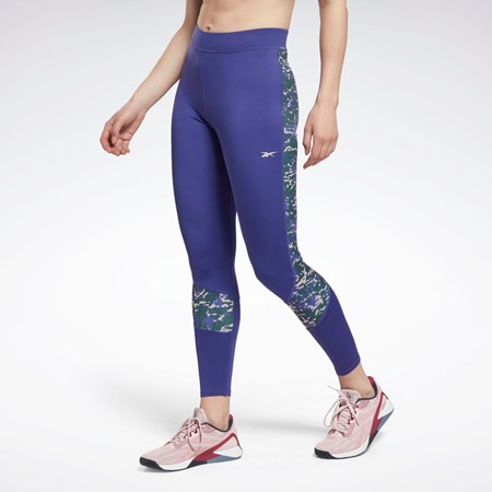 Reebok Modern Safari Leggings Fialové | JONXS4715