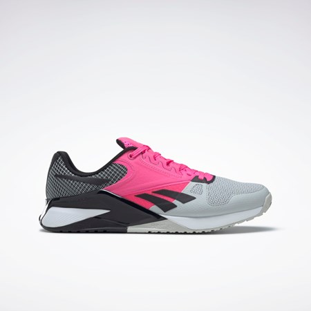 Reebok Nano 6000 Tréninková Shoes Šedé Růžové Černé | LEYQF0527