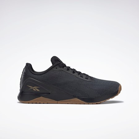 Reebok Nano X1 Grit Tréninková Shoes Černé Šedé | AKQRG5610