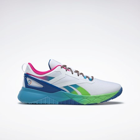 Reebok Nanoflex Parafit TR Shoes Bílé Blankyt Blankyt | TSGQL6201