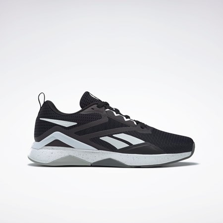 Reebok Nanoflex TR 2.0 Tréninková Shoes Černé Bílé Šedé | OPVUW4386