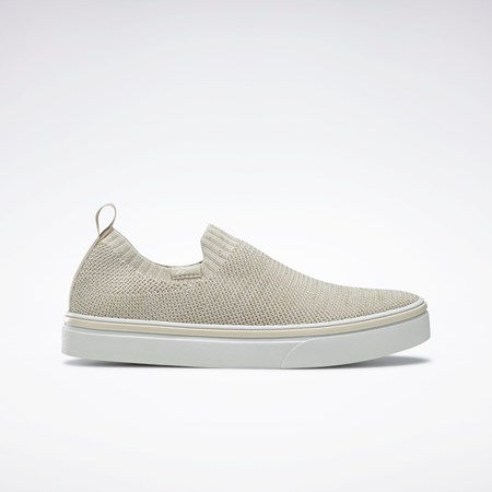 Reebok OnLux Slip-On Shoes Bílé | QKTBR3487