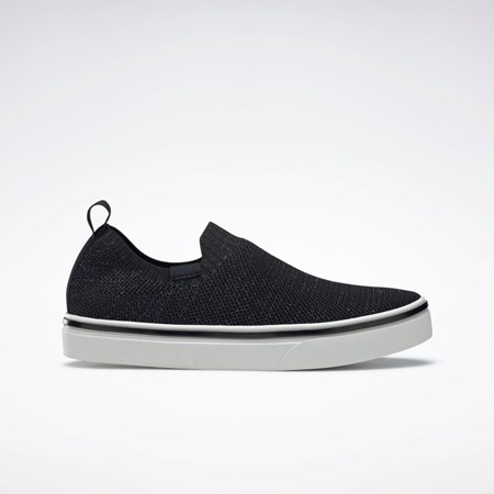 Reebok OnLux Slip-On Shoes Černé Šedé Bílé | YZNVG0875