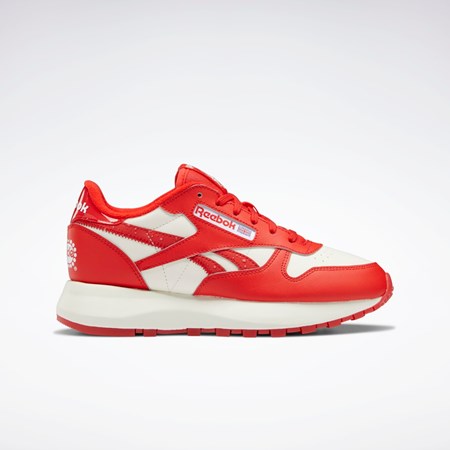 Reebok Popsicle Classic Leather SP Shoes Červené Červené | KDRPL3068