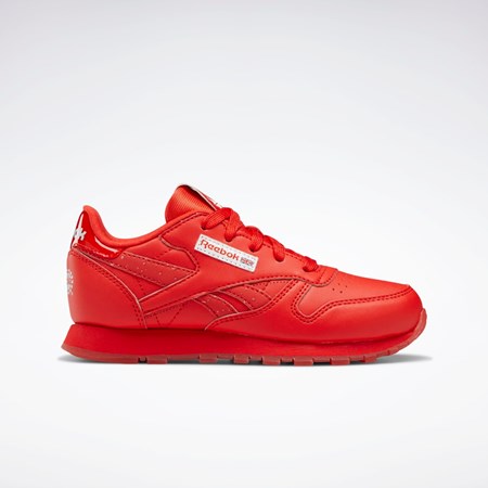 Reebok Popsicle Classic Leather Shoes - Preschool Červené Červené Červené | JFRWV5106