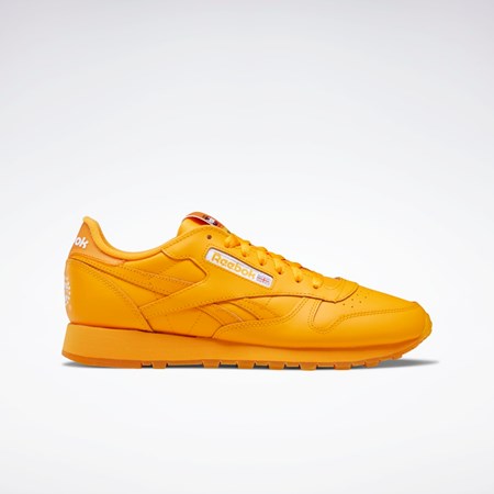 Reebok Popsicle Classic Leather Shoes Semi Fire Spark / Semi Fire Spark / Semi Fire Spark | RHVZP1824