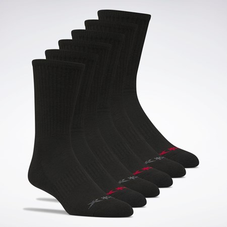 Reebok Reebok Basic Crew Socks 6 Pairs Multi | XLQTV4289