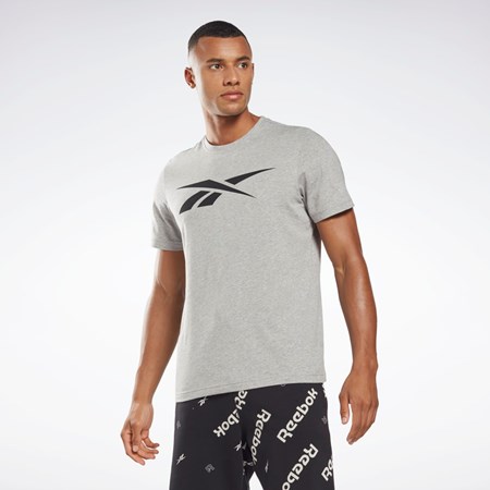 Reebok Reebok Grafická Series Vector T-Shirt Šedé | ERNHM3984