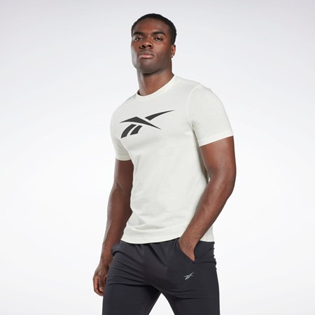 Reebok Reebok Grafická Series Vector T-Shirt Bílé | WMNHA0623