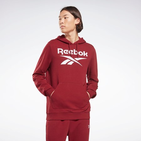 Reebok Reebok Identity Big Logo Hoodie Vínové | JSCTL1548