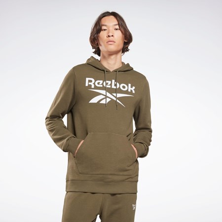 Reebok Reebok Identity Big Logo Hoodie Zelene | UAIOH4235