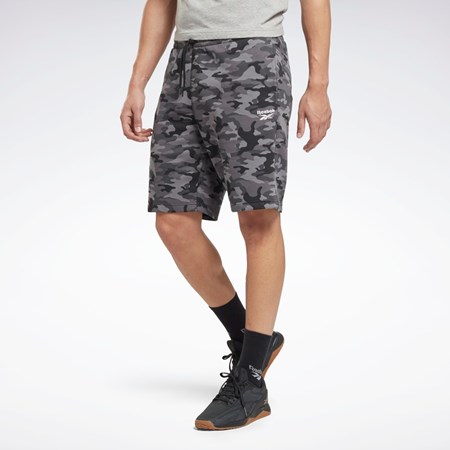 Reebok Reebok Identity Camo Shorts Černé | ULTPI8763