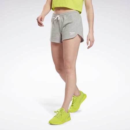 Reebok Reebok Identity French Terry Shorts Šedé Bílé | BKOWZ7421