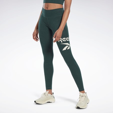 Reebok Reebok Identity Logo Leggings Zelene | DXFYC4532