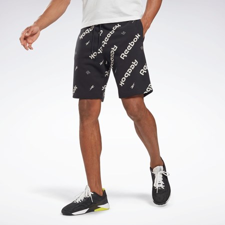 Reebok Reebok Identity Shorts Černé | UKISA0547