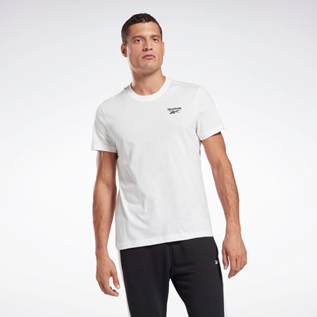 Reebok Reebok Identity T-Shirt Bílé | LYXAQ8315