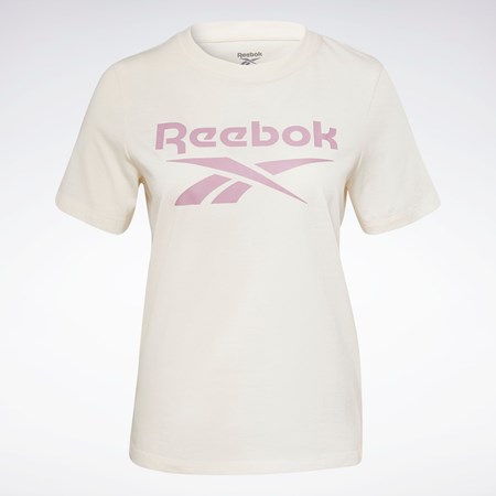 Reebok Reebok Identity T-Shirt Bílé | VEUXN4398