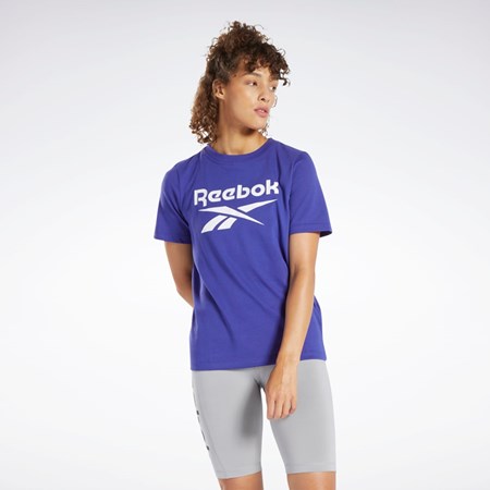 Reebok Reebok Identity T-Shirt Fialové | HQSDX6354