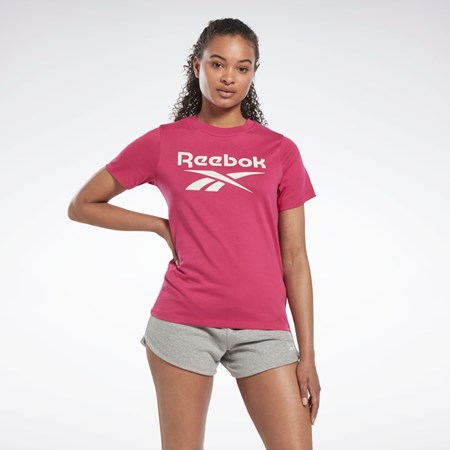 Reebok Reebok Identity T-Shirt Růžové | YVPBD8793