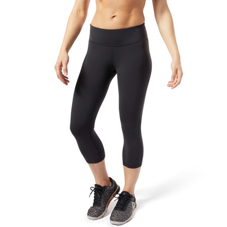 Reebok Reebok Lux 3/4 Length 2 Leggings Černé | EZTYW3947