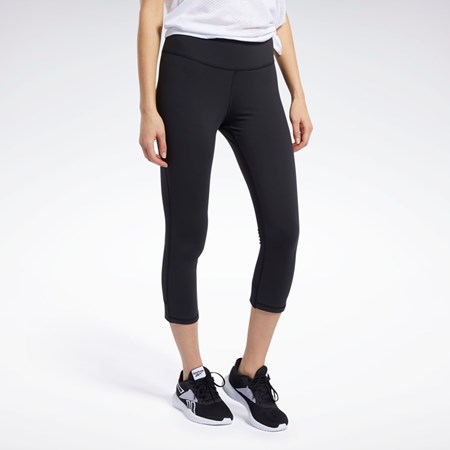 Reebok Reebok Lux 3/4 Length 2 Leggings Černé | HLPEZ3547