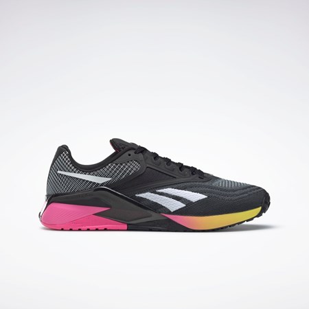 Reebok Reebok Nano X2 Tréninková Shoes Černé Růžové Žluté | SROGH9751