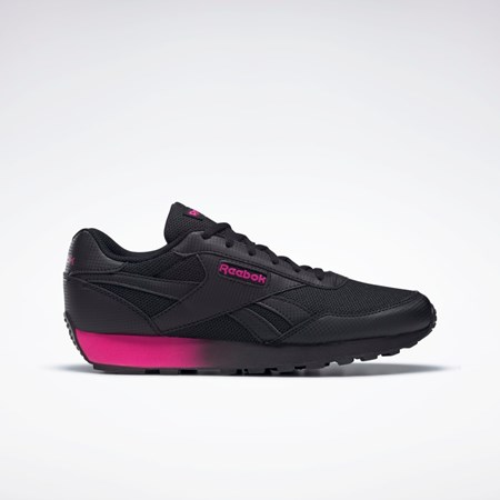 Reebok Reebok Rewind Run Shoes Černé Růžové Černé | FNWRP2738