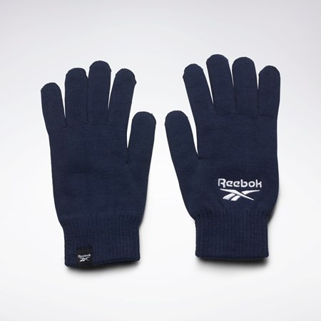 Reebok Sports Essentials Logo Gloves Tmavě Blankyt | ILTNJ7638