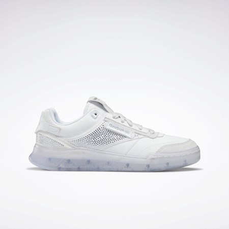 Reebok Très Rasché Club C Legacy Diamanté Shoes Bílé Stříbrné | AUCYL7304