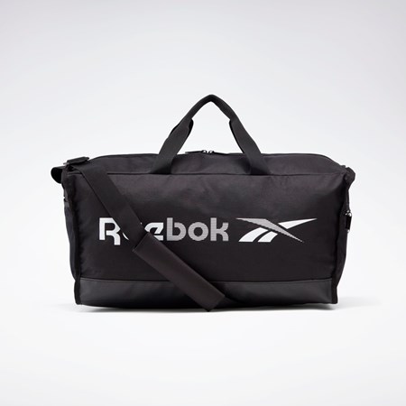 Reebok Tréninková Essentials Duffel Bag Medium Černé Bílé | PGRDH1627