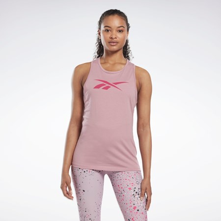 Reebok Tréninková Essentials Grafická Tank Top Infused Lilac | NHCSW9465