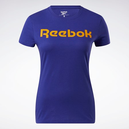 Reebok Tréninková Essentials Grafická Tee Fialové | MYGZI2019