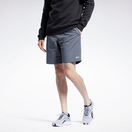 Reebok Tréninková Essentials Utility Shorts Šedé | AXNBY9086