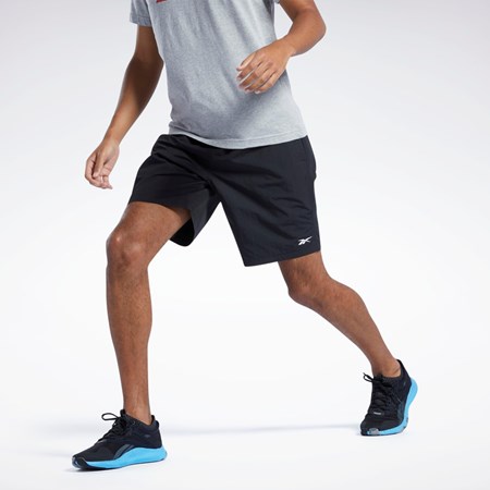 Reebok Tréninková Essentials Utility Shorts Černé | LIUEG1654