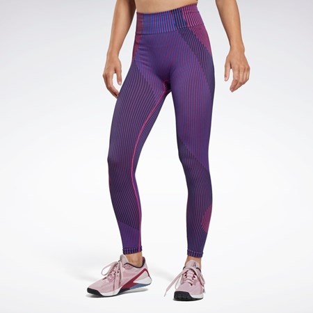 Reebok United By Fitness Myoknit Seamless Leggings Blankyt | CVFWO6532