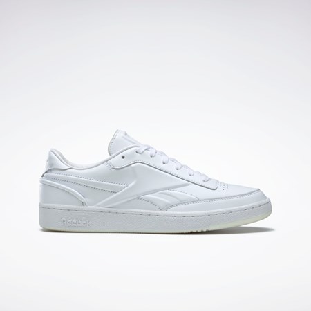 Reebok Victoria Beckham Club C Shoes Bílé Bílé Černé | BFOMA1738