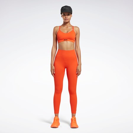 Reebok Victoria Beckham Seamless Leggings Oranžové | ARFGJ0593