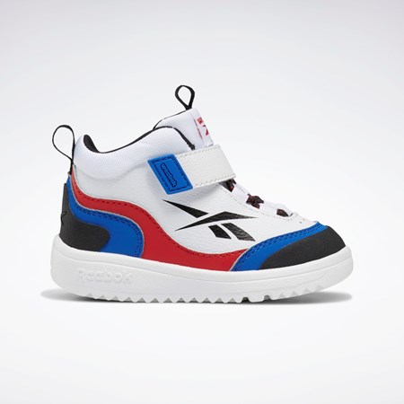 Reebok Weebok Storm X Shoes - Toddler Bílé Blankyt Červené | MJBPQ4918