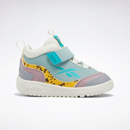 Reebok Weebok Storm X Shoes - Toddler Šedé Žluté | PIFNV5207