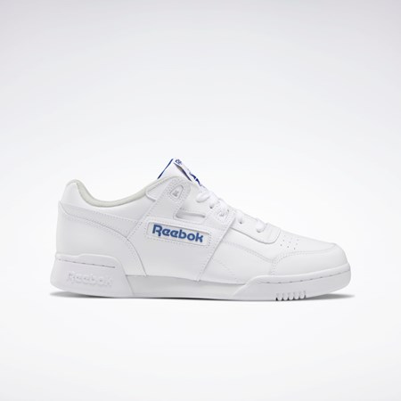 Reebok Workout Plus Shoes Bílé Královská Modrá | HSNYD4907