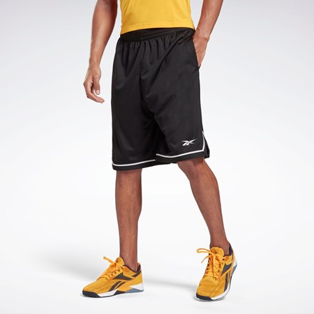 Reebok Workout Ready Mesh Shorts Černé | GZUWJ5846