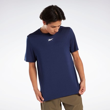 Reebok Workout Ready Mélange T-Shirt Blankyt | BTROU1294