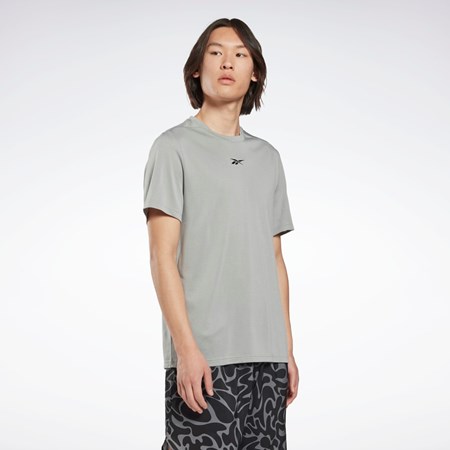 Reebok Workout Ready Mélange T-Shirt Šedé | JWYKC1568