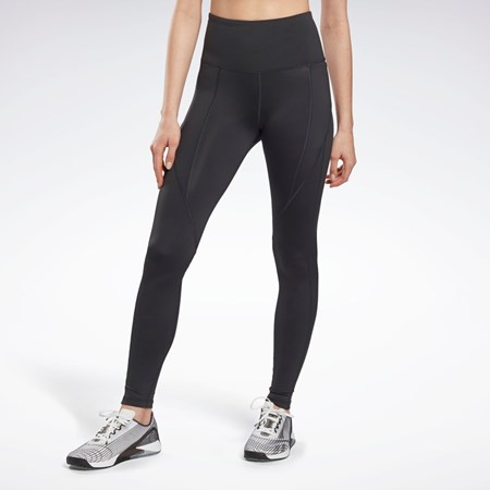 Reebok Workout Ready Pant Program High Rise Leggings Černé | SKEDG6895