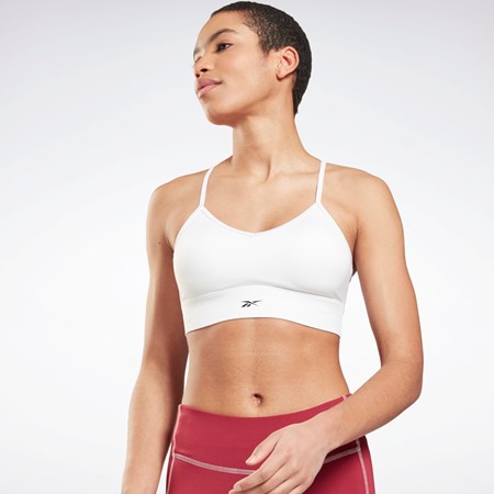 Reebok Workout Ready Sports Bra Bílé | KNREV6045