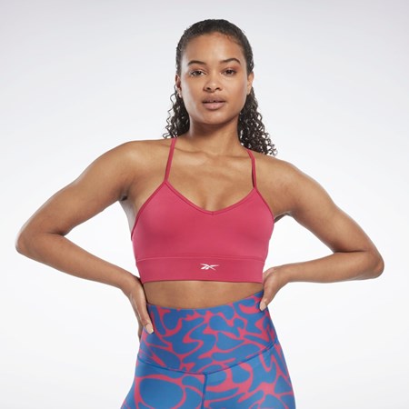 Reebok Workout Ready Sports Bra Růžové | CZDGH9530