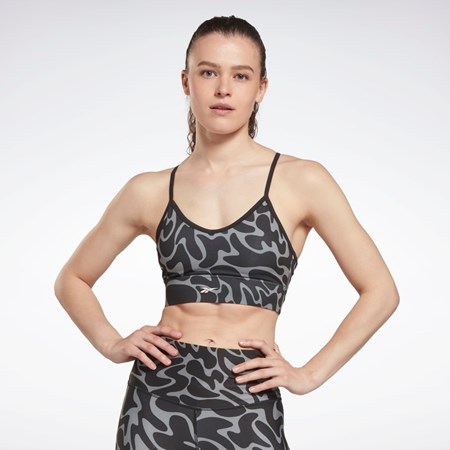 Reebok Workout Ready Sports Bra Černé | HCXYG6790